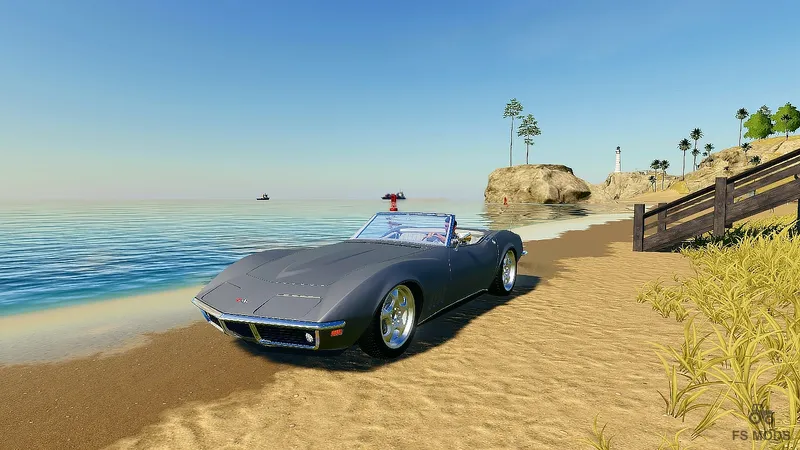Автомобиль Chevrolet Corvette C3 1968 v 1.0