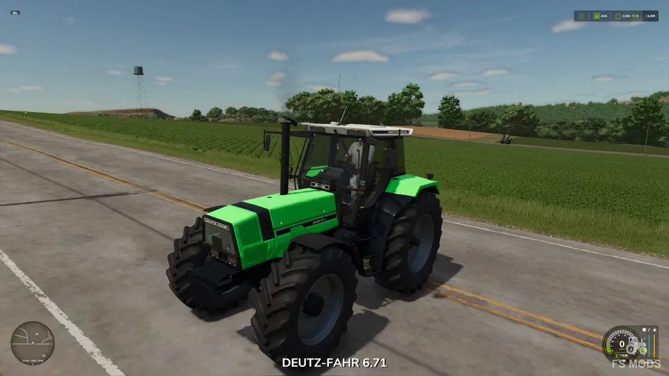 Трактор Deutz-Fahr Agrostar 6.71/6.81 V2.2 by farm mods tv