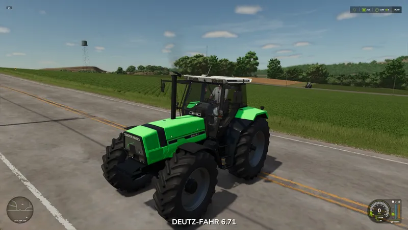 Трактор Deutz-Fahr Agrostar 6.71/6.81 V2.2 by farm mods tv