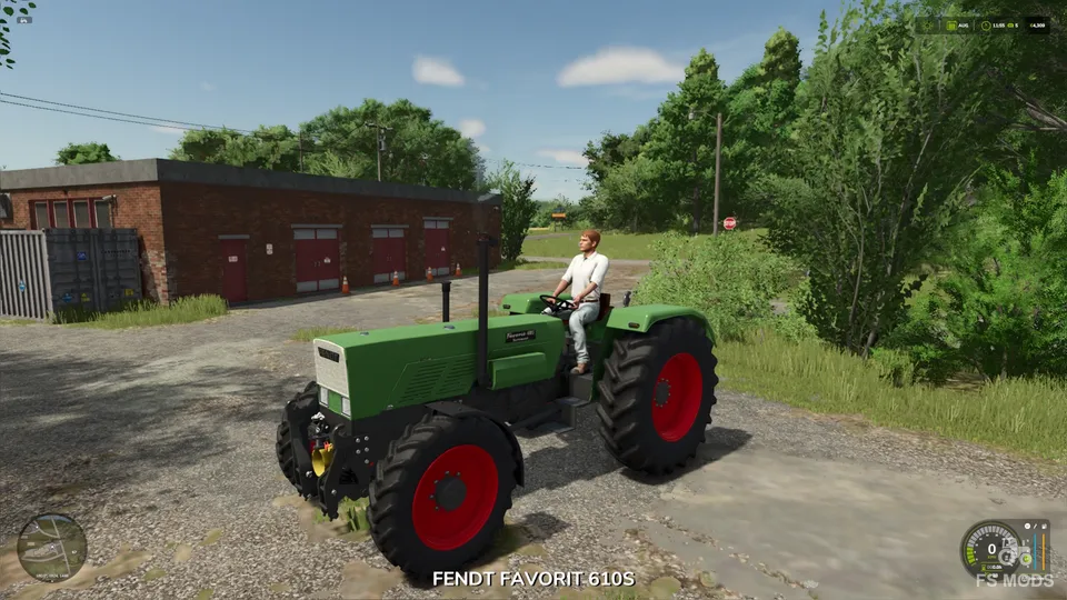 Трактор Fendt Favorit 600 SA Facelift v1.1