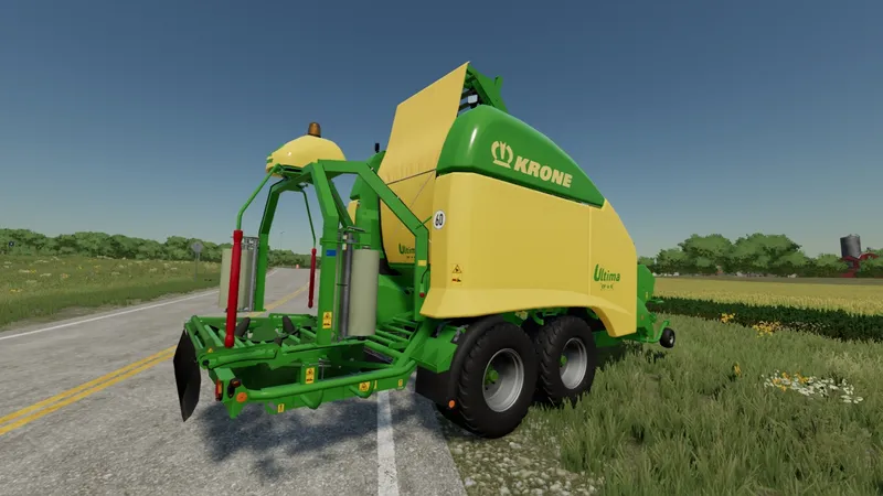 Пресс-подборщик Krone Ultima CF 155 XC v 1.0