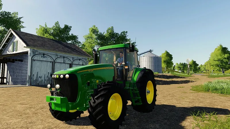 Трактор John Deere 8020 Series v 2.0