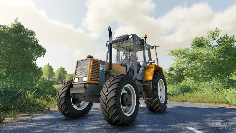 Трактор Renault 110-14TX v 1.0