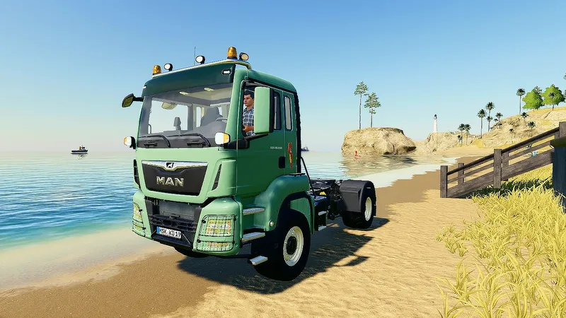 Грузовик MAN TGS 18.500 Tom and Jerry Edition v 1.0