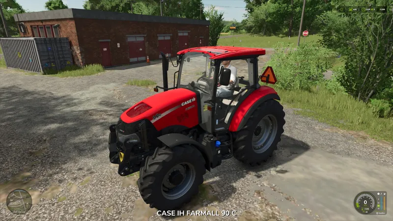 Трактор Case IH Farmall C-Series + L630 Frontloader V1.0