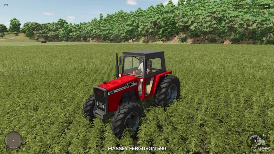 Трактор Massey Ferguson 590 v1.0 by HC Farms