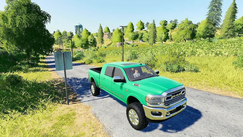 Автомобиль 2020 Dodge Ram Mega Cab v 1.0