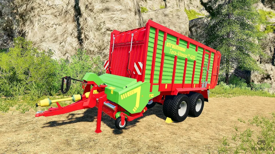 Прицеп Strautmann Tera Vitesse CFS 4201 v 1.0