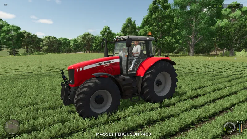 Трактор Massey Ferguson 7400 V1.1