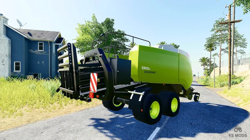 Тюковый пресс-подборщик Claas Quadrant 5300 FC v 1.0