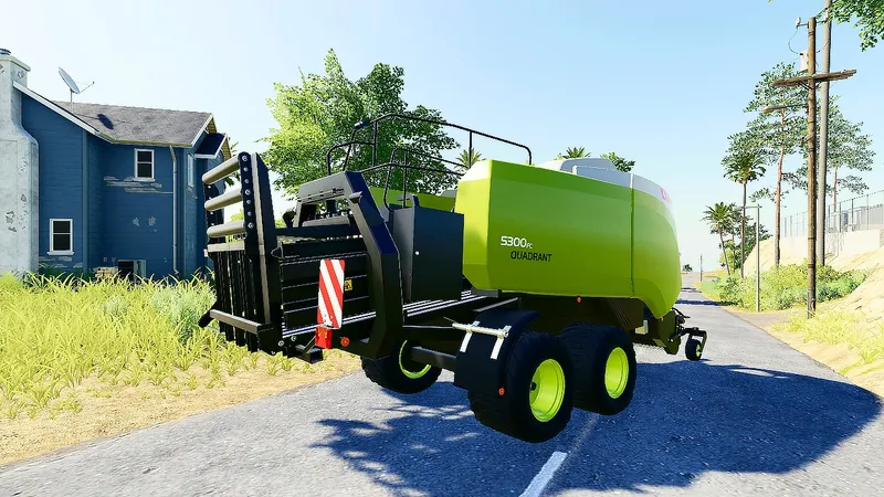 Тюковый пресс-подборщик Claas Quadrant 5300 FC v 1.0