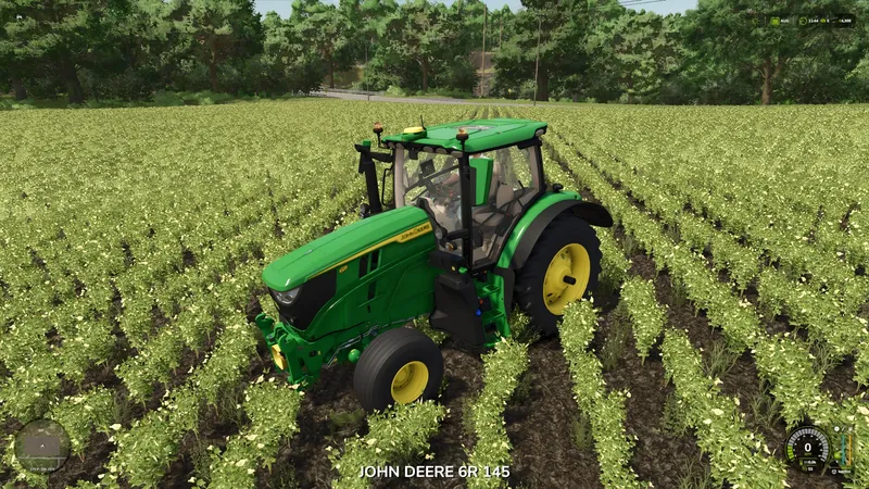 Трактор John Deere 6R 2WD v1.0