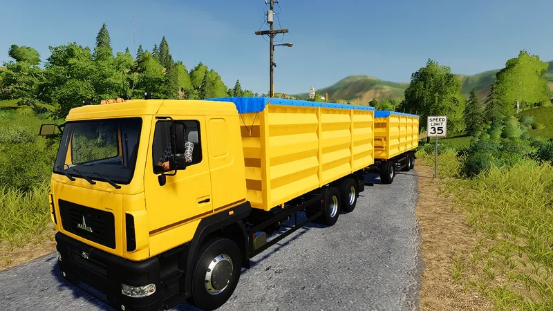 Грузовик МАЗ 6501A8 Kolos v 1.0