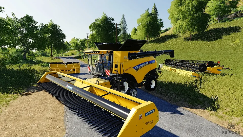 Комбайн New Holland CR 10.90 Pack v 1.0