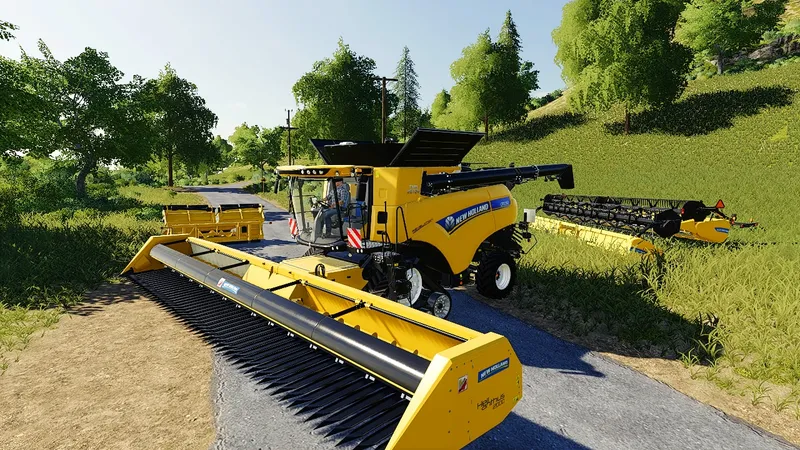 Комбайн New Holland CR 10.90 Pack v 1.0