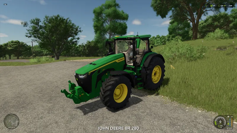 Трактор John Deere 8R Chiptuned Turbosound v1.0