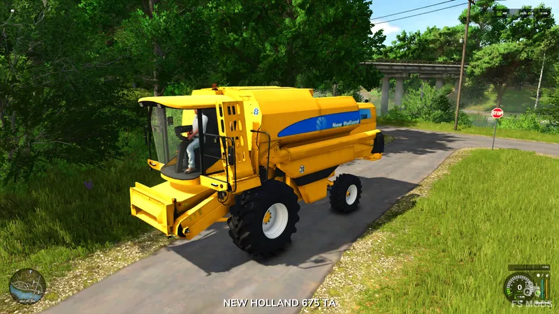 Зерноуборочный комбайн New Holland TX66 v1.0.0.1