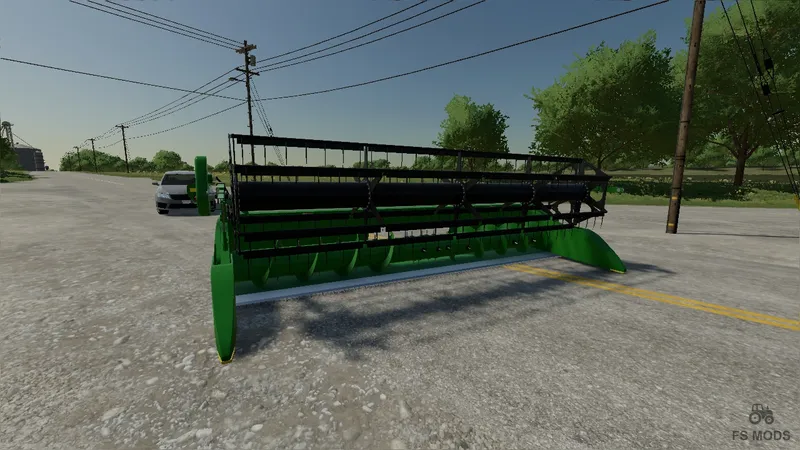 Жатка John Deere 600F Series v 1.0