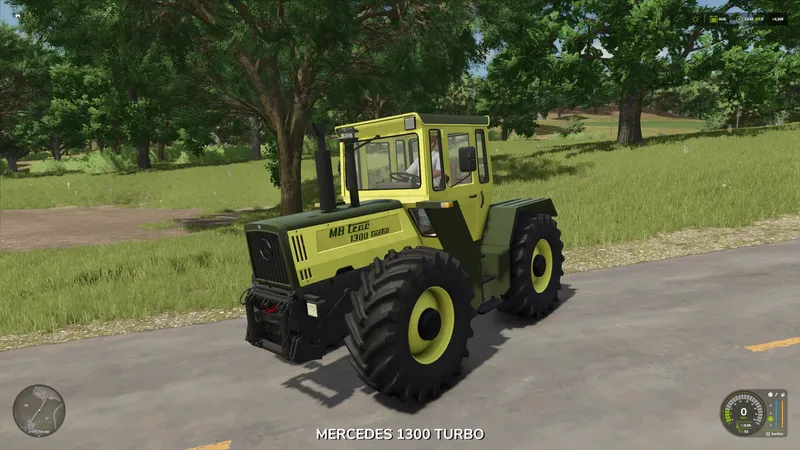 Трактор MB Trac 1300/1800 Turbo v1.0