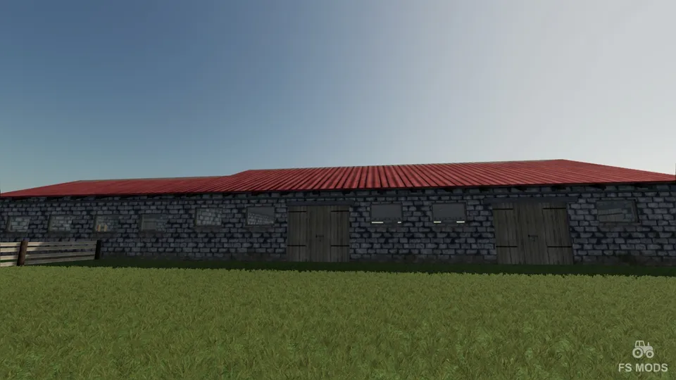 Старый коровник с гаражом v 1.0