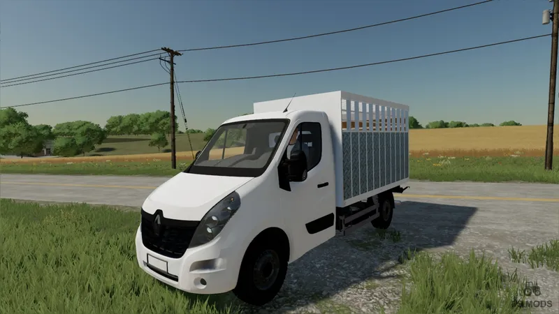 Грузовик 2018 Renault Master Livestock v 1.0