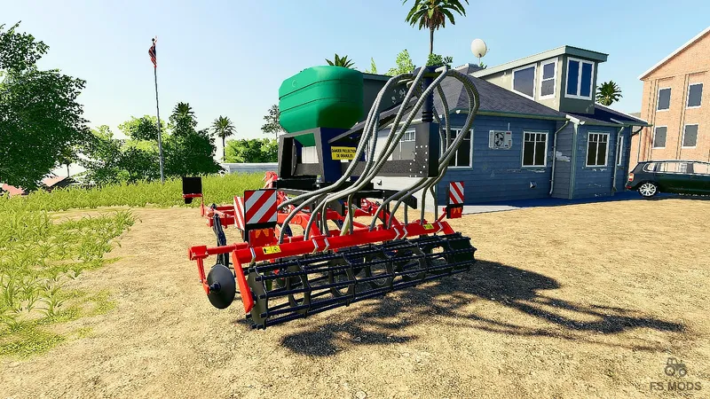 Культиватор Kuhn Cultimer L300 с сеялкой Delimbe v 1.1