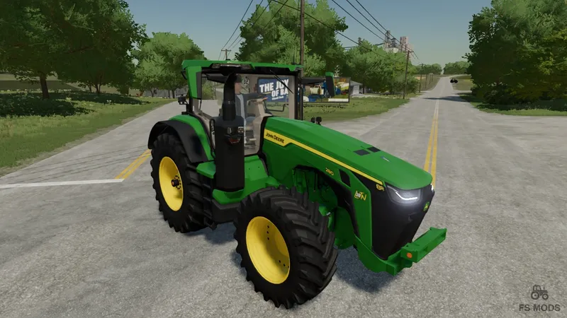 Трактор John Deere 8R Series v 1.0.0.1