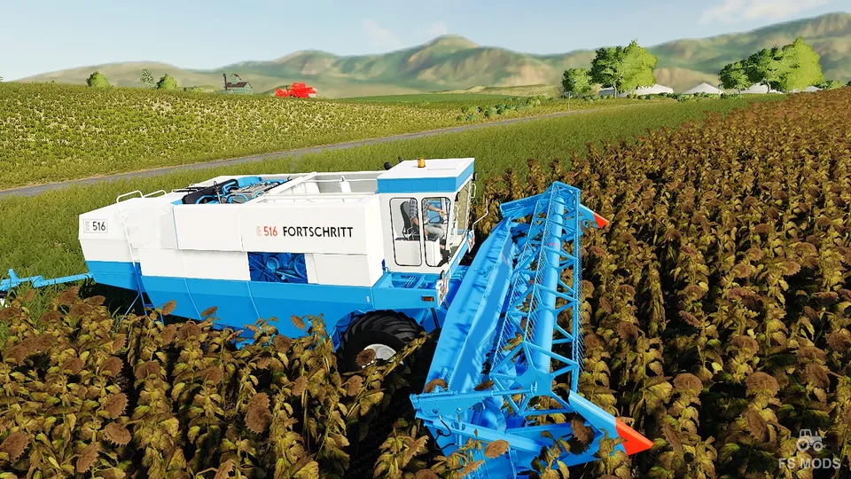 Комбайн Fortschritt E516 Pack v 1.1