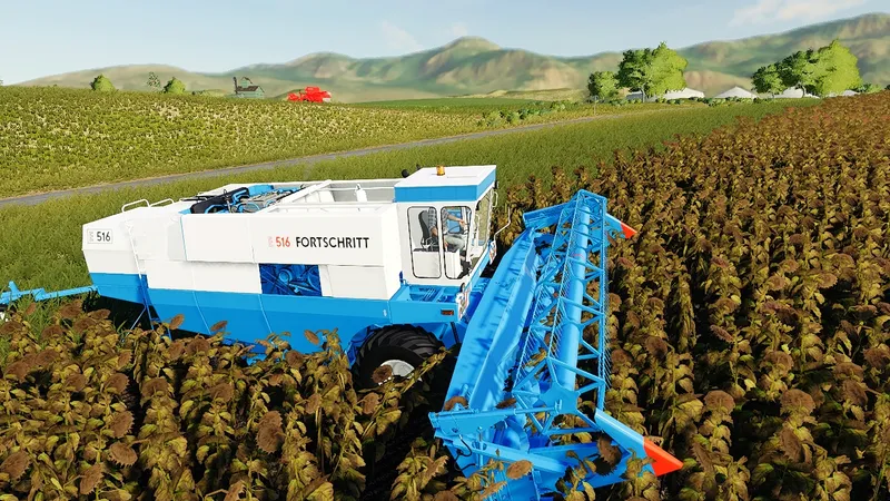 Комбайн Fortschritt E516 Pack v 1.1