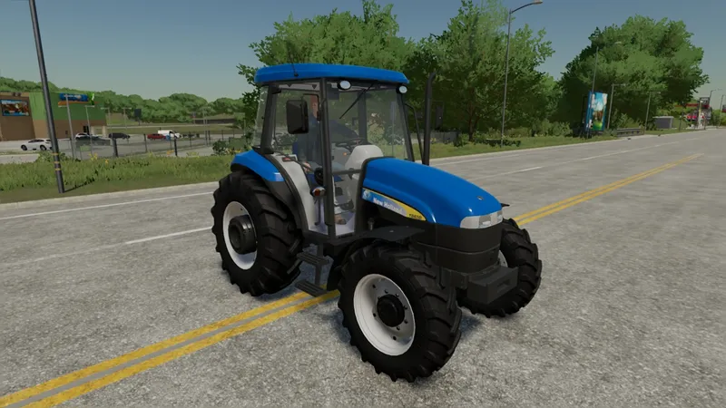 Трактор New Holland TD85D v 1.0