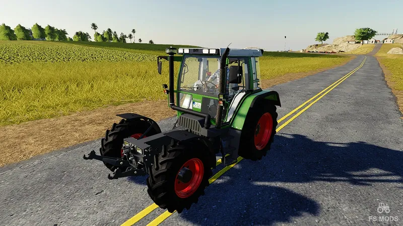 Трактор Fendt 380 GTA Turbo & Rau Liquid Fertilizer Tank v 1.0