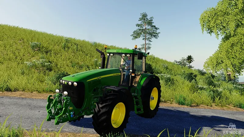 Трактор John Deere 8020 Series v 1.0