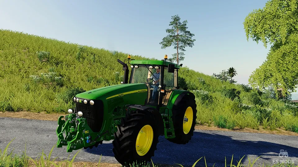 Трактор John Deere 8020 Series v 1.0