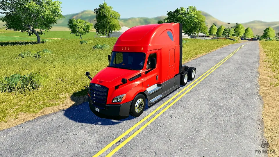 Грузовик Freightliner Cascadia P4 v 2.0
