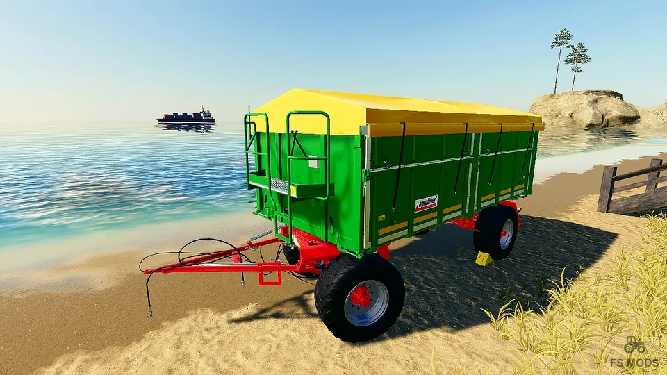 Прицеп Kroeger Agroliner HKD 302 старый v 1.0