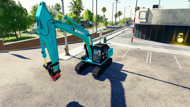 Экскаватор гусеничный Kobelco SK 210 Rototilt v 1.0