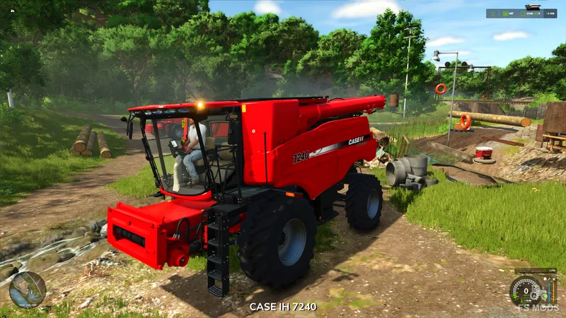 Зерноуборочный комбайн Case IH Axial-Flow 240 Series v1.0.0.2