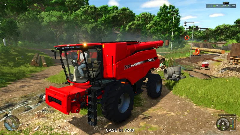 Зерноуборочный комбайн Case IH Axial-Flow 240 Series v1.0.0.2