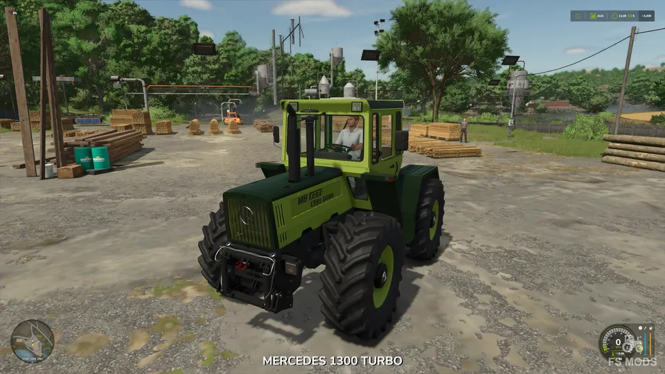Трактор MB Trac Knickhaube v1.0.0.2 by tf modding