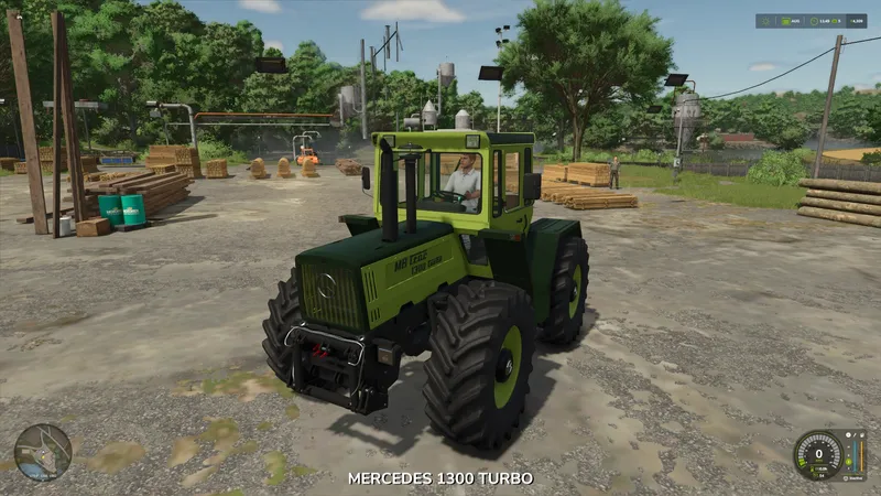 Трактор MB Trac Knickhaube v1.0.0.2 by tf modding