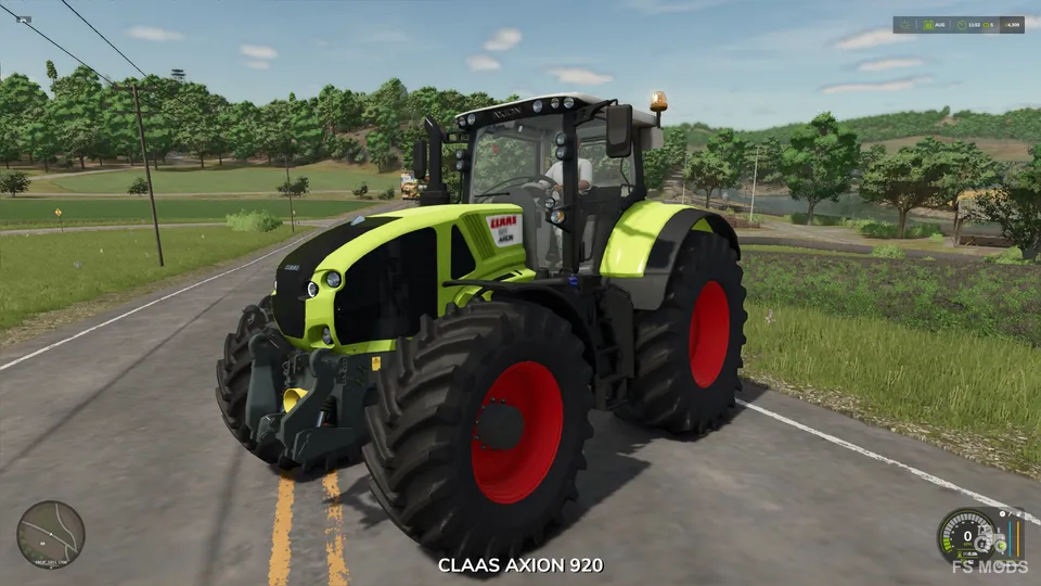 Трактор Claas Axion 900 Series v1.0