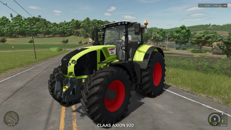 Трактор Claas Axion 900 Series v1.0