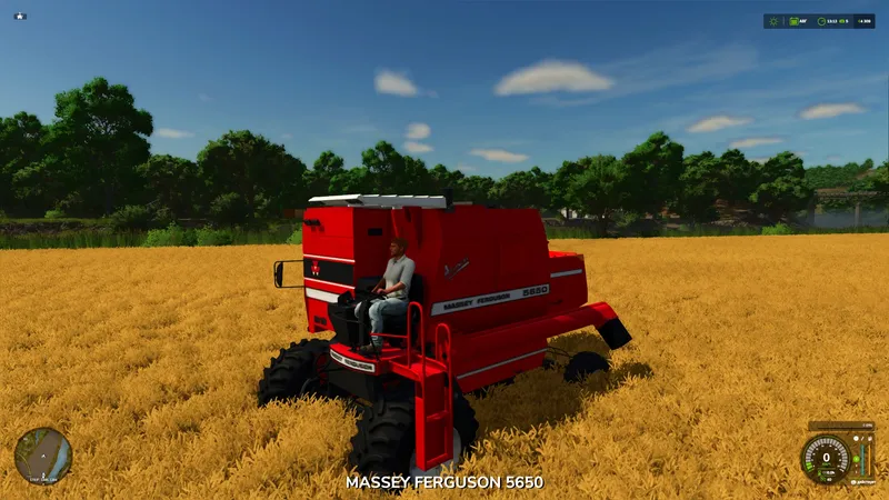 Зерноуборочный комбайн Massey Ferguson 5650 V1.1