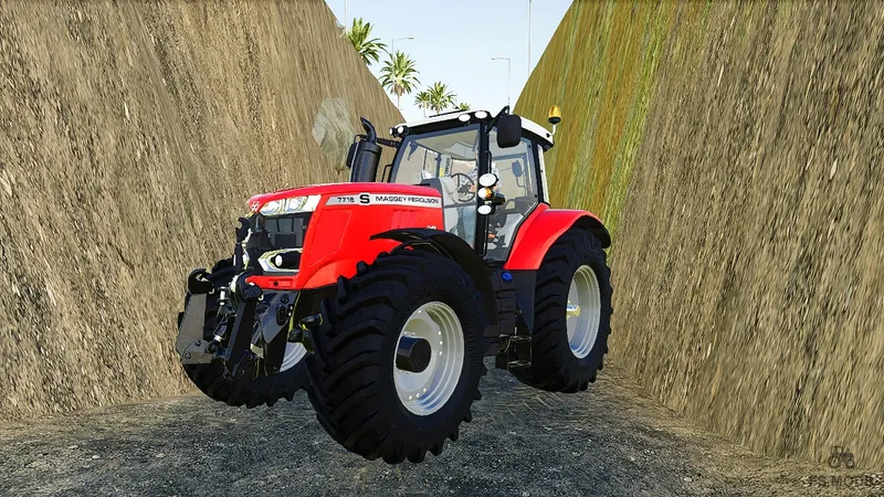 Трактор Massey Ferguson 7700S v 1.2