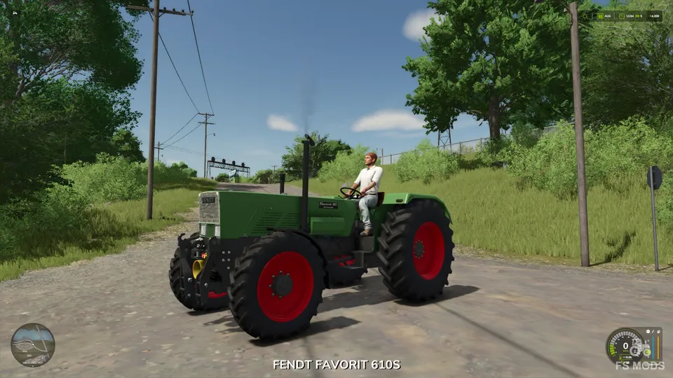 Трактор Fendt Favorit SA Serie v0.9.1