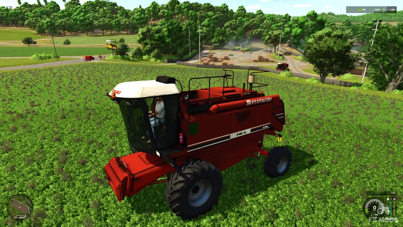 Зерноуборочный комбайн Fiat 3550 AL (Rice Version) V1.0.0.1