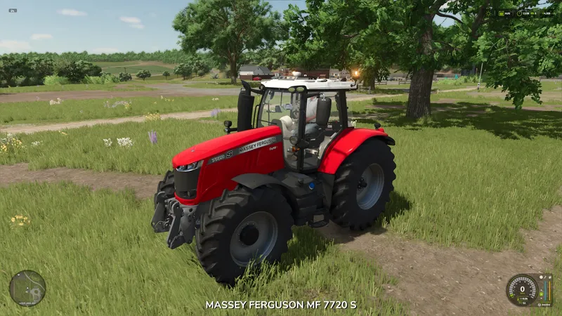 Трактор Massey Ferguson 7720S Series v1.1 by gab modding