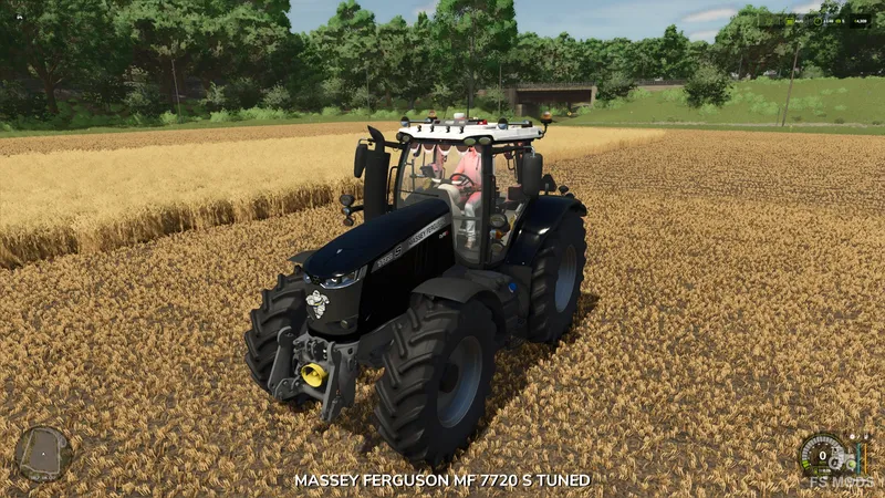 Трактор Massey Ferguson 7720S Black Edit v1.0