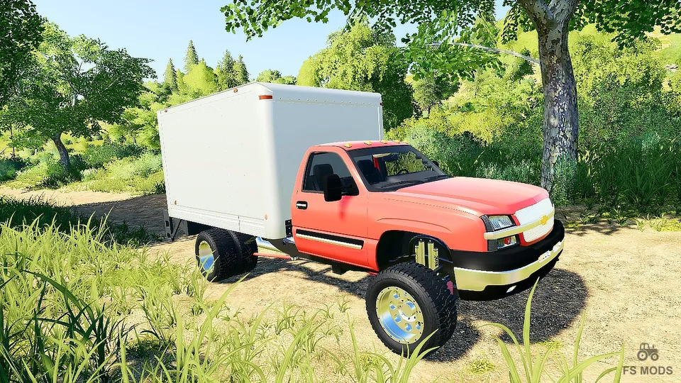 Автомобиль Chevrolet 3500 Box Truck v 1.0