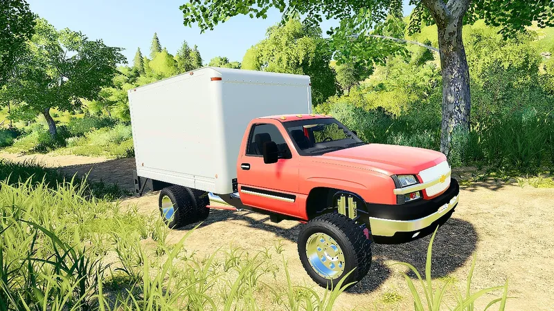 Автомобиль Chevrolet 3500 Box Truck v 1.0